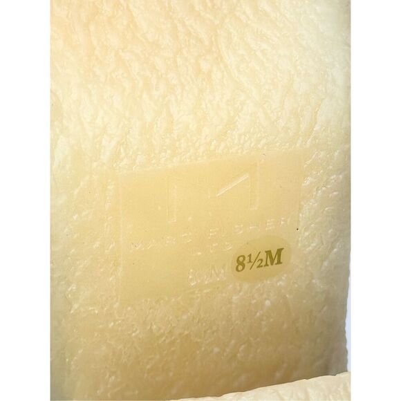 Marc Fisher Lina Platform Loafer 8.5 Suede Penny Light Brown Slip On Shoes - Picture 9 of 10